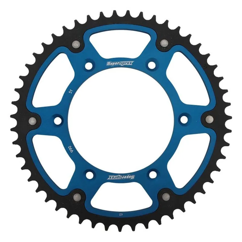 Rozeta SUPERSPROX STEALTH RST-990:51-BLU modrá 51 zubů, 520 Novinka