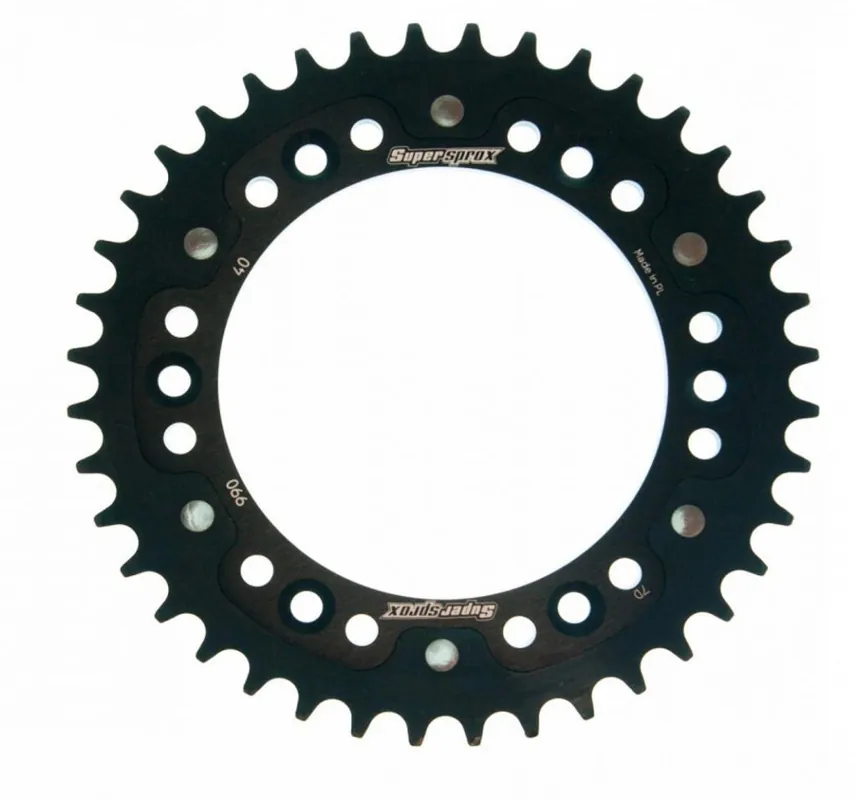 Pouze Dnes Řetězová rozeta SUPERSPROX STEALTH RST-990:40-BLK černý 40 zubů, 520