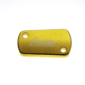 ACCEL KRYT ZADNÍHO HLAVNÍHO VÁLCE KAWASAKI KXF/SUZUKI RMZ '05-'13 ZLATÁ BARVA Oblíbený