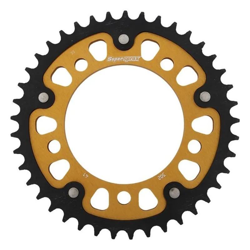 Řetězová rozeta SUPERSPROX STEALTH RST-302:41-GLD zlatá 41 zubů, 530 Doprava Zdarma