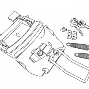 Zamykací mechanismus SHAD D1B46MAR for SH46 Nejlepší Volba