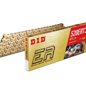 Dokud Zásoby Vydrží Motokrosový řetěz D.I.D Chain 520ER-T3 SDH 116 článků Zlatá/Zlatá