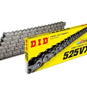Must-Have VX série X-Kroužkový řetěz D.I.D Chain 525VX3 118 článků