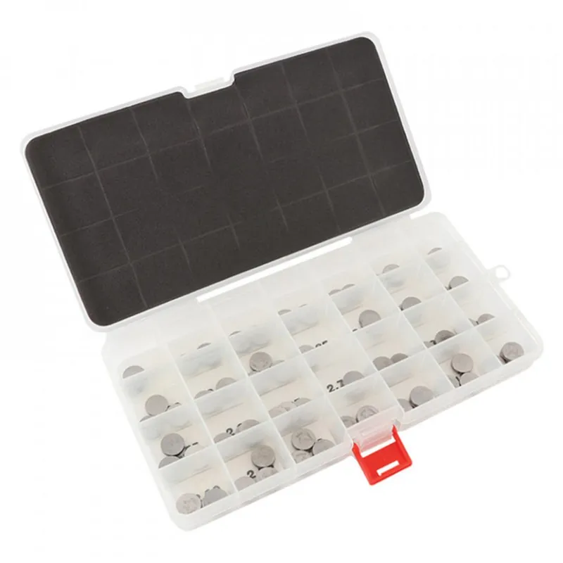 Značkový Sada podložek HOT CAMS 13,00mm sizes 1.85-3.20mm HCSHIM32 (průměr 13.0 mm, velikosti 1.85 mm - 3.20 mm)